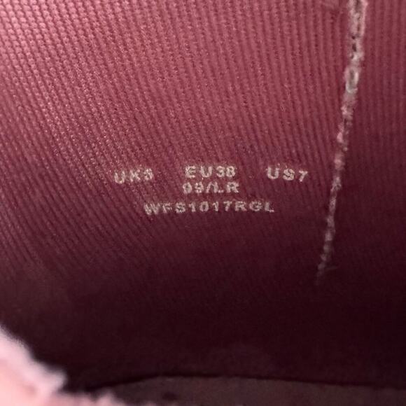 Hunter Original Refined Gloss Chelsea Boots - Rose - Women's Size 7 - Picture 9 of 9